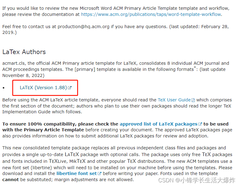  ACM Conference Latex 